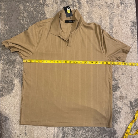 Men's Murano Tan Polo Shirt - Picture 5 of 6